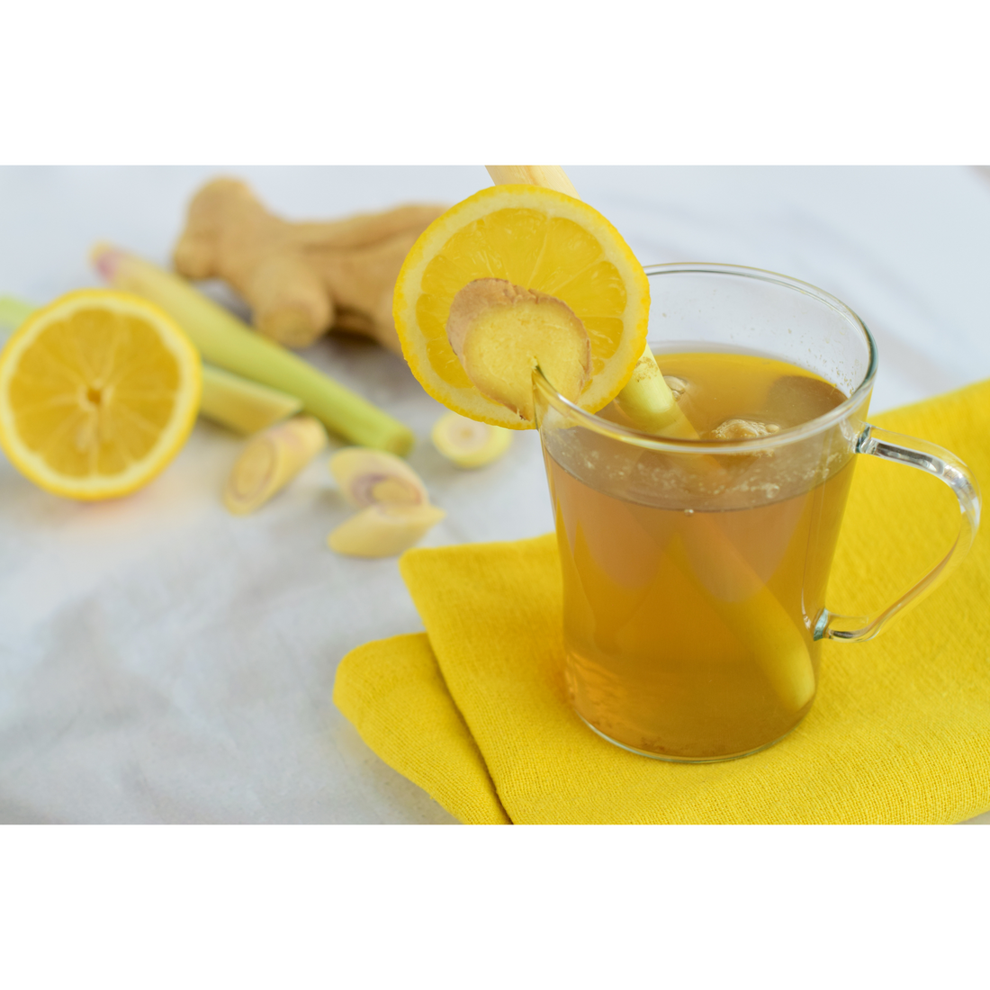 Lemongrass, Lemon & Ginger Detox Drink