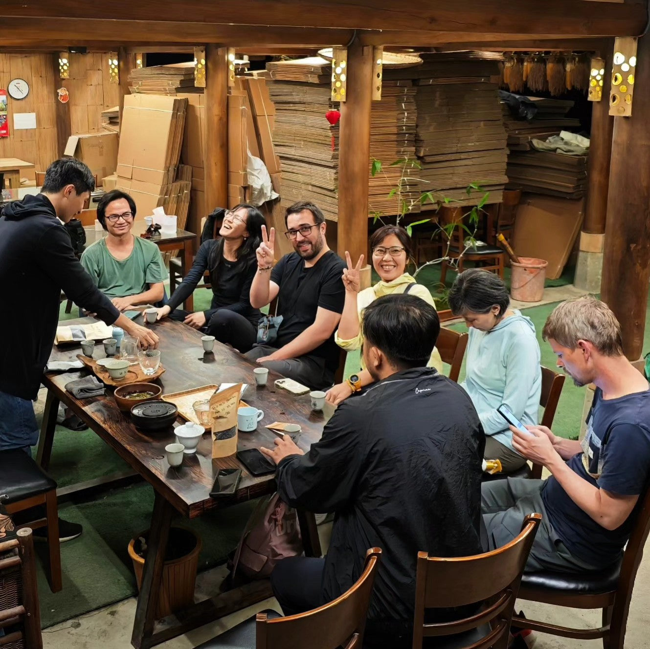 drinking tea at 11pm?