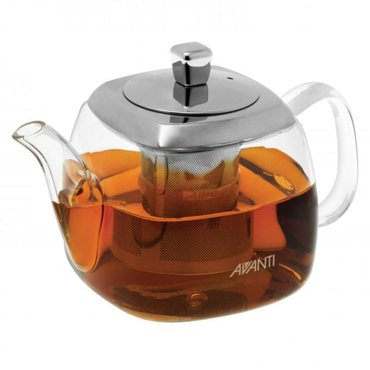 The Avanti® Quadrate Glass Teapot 400ml