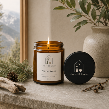 Alpine Wood Soy Candle