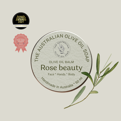 OLIVE OIL BALM Rose Beauty