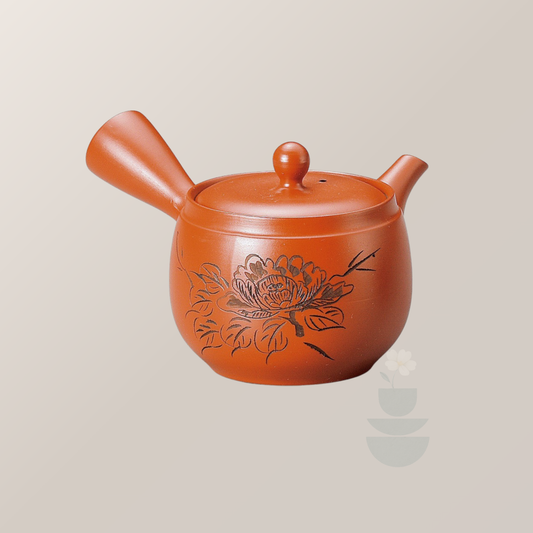 Tokoname Japanese teapot | blooming