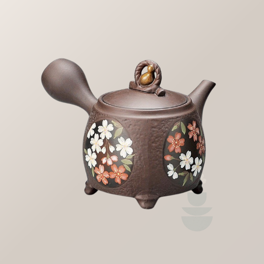 Handpainted Tokoname ware Japanese teapot 300ml