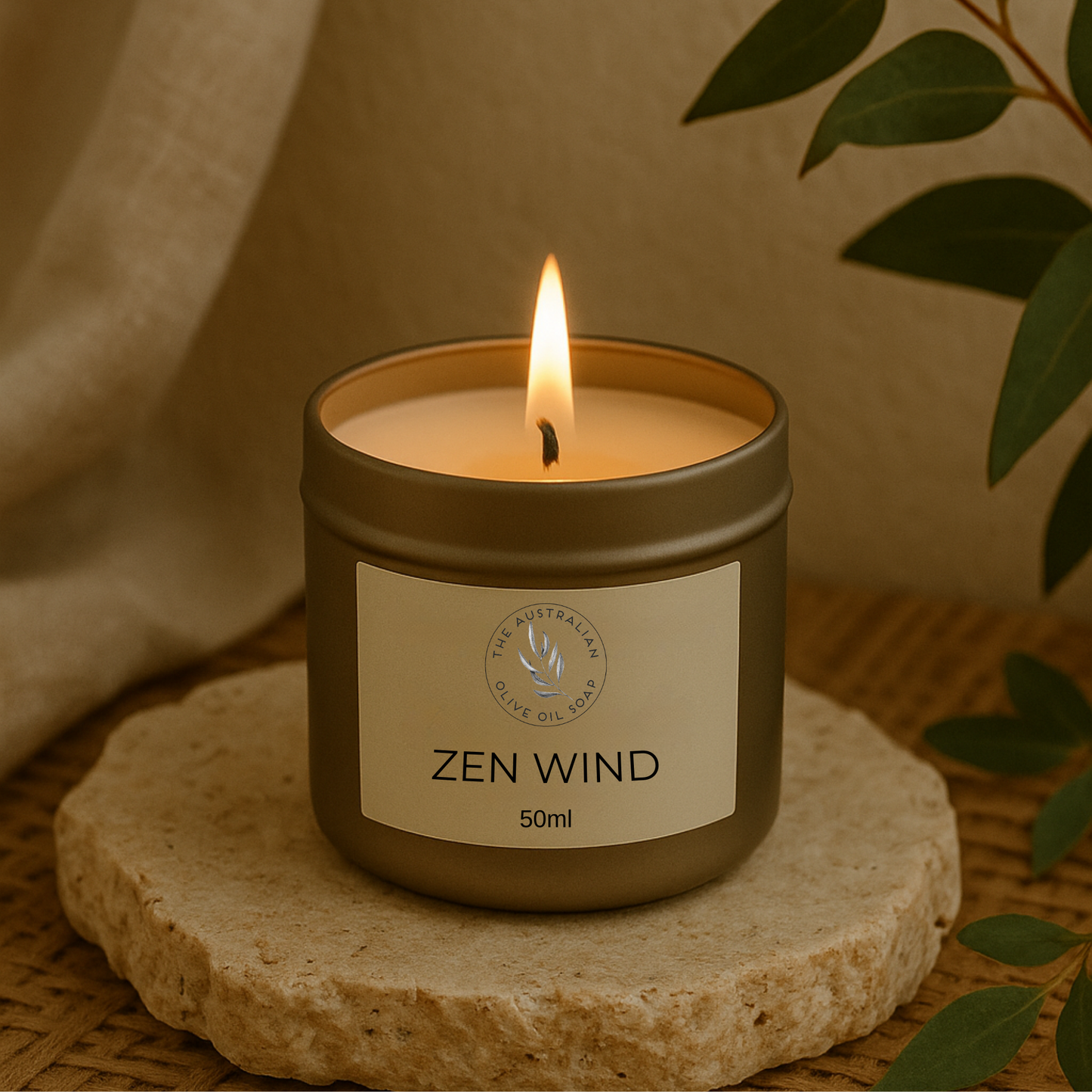 Zen wind Soy candle