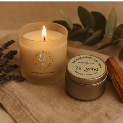 Zen wind Soy candle